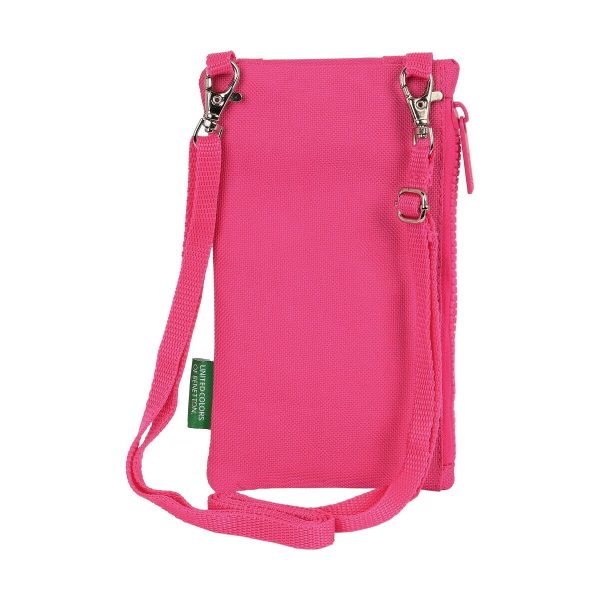 Purse Benetton Raspberry Mobile cover Fuchsia Online