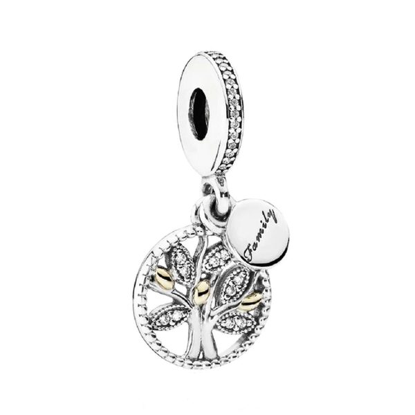 Woman s charm link Pandora SPARKLING FAMILY TREE Online