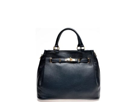 Women s Handbag Anna Luchini SS22-AL-1762-NERO Black 36 x 29 x 17 cm Online