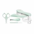 Baby Manicure Set Suavinex Green (7 Pieces) Hot on Sale