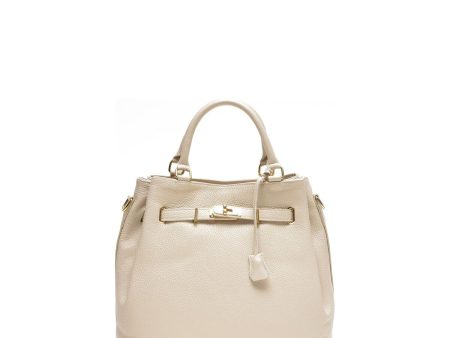 Women s Handbag Anna Luchini SS22-AL-1762-BEIGE Beige 36 x 29 x 17 cm Sale