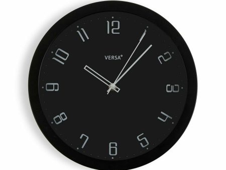 Wall Clock Versa polypropylene (4,3 x 30 x 30 cm) Online