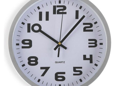 Wall Clock Versa Plastic 3,8 x 25 x 25 cm on Sale