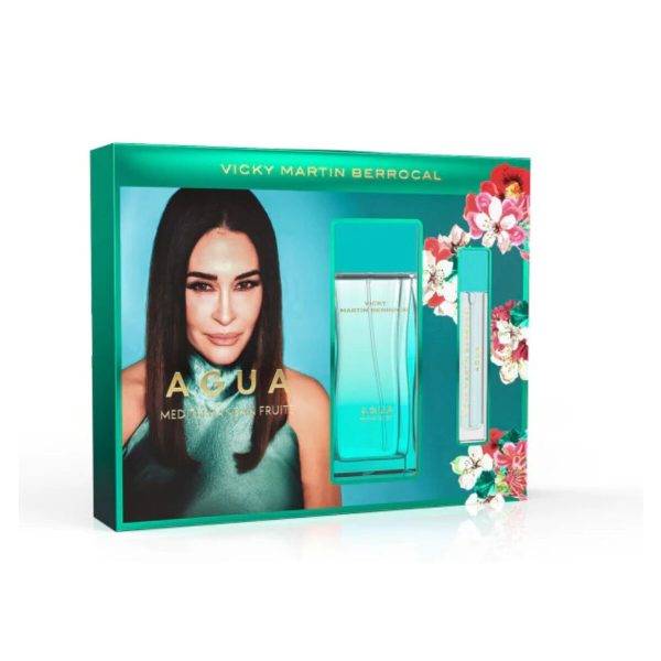 Women s Perfume Set Vicky Martín Berrocal EDT Agua 2 Pieces Supply