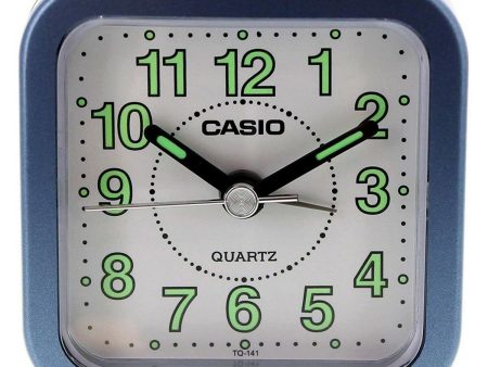 Alarm Clock Casio TQ-141-2EF Blue Cheap