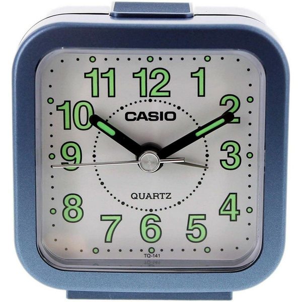 Alarm Clock Casio TQ-141-2EF Blue Cheap