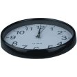 Wall Clock Ø 25 x 3 cm Multicolour polypropylene Discount