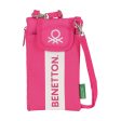 Purse Benetton Raspberry Mobile cover Fuchsia Online