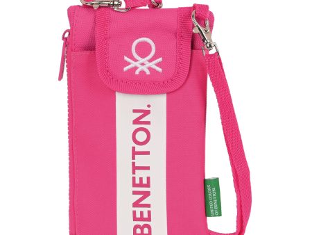 Purse Benetton Raspberry Mobile cover Fuchsia Online