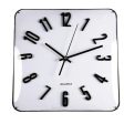 Wall Clock Versa Crystal (31 x 5,5 x 31 cm) For Discount