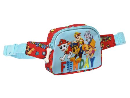 Belt Pouch The Paw Patrol Funday 14 x 11 x 4 cm Red Light Blue Online Hot Sale