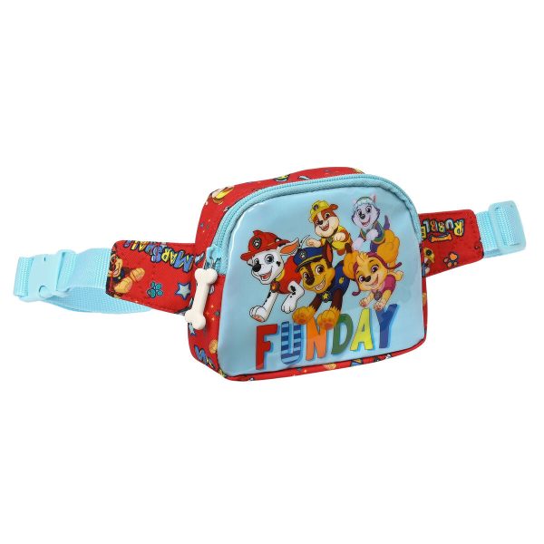 Belt Pouch The Paw Patrol Funday 14 x 11 x 4 cm Red Light Blue Online Hot Sale