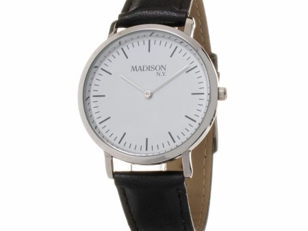 Unisex Watch Madison L490B-PN (Ø 40 mm) Cheap