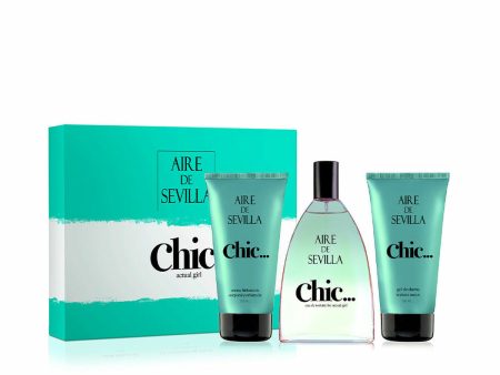 Women s Perfume Set Aire Sevilla Chic… EDT 3 Pieces Online now