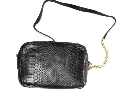 Women s Handbag 1987 by Abaco CLEO-NOIR Black 19 x 13 x 8 cm Hot on Sale