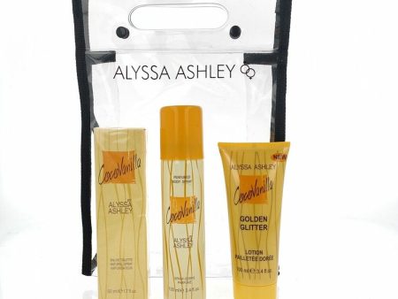 Women s Perfume Set Alyssa Ashley EDT 3 Pieces For Sale