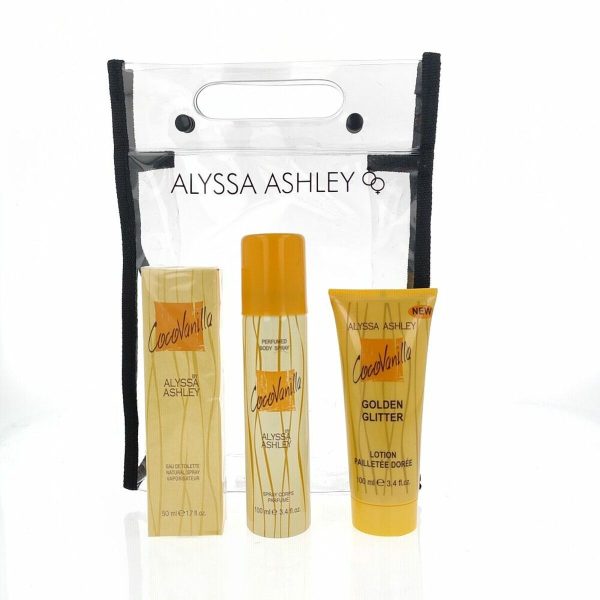 Women s Perfume Set Alyssa Ashley EDT 3 Pieces For Sale