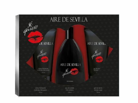 Women s Perfume Set Aire Sevilla (3 pcs) Discount