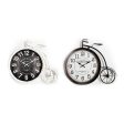 Wall Clock DKD Home Decor 60 x 6 x 50 cm Crystal Black Bicycle White Iron Vintage (2 Units) Online