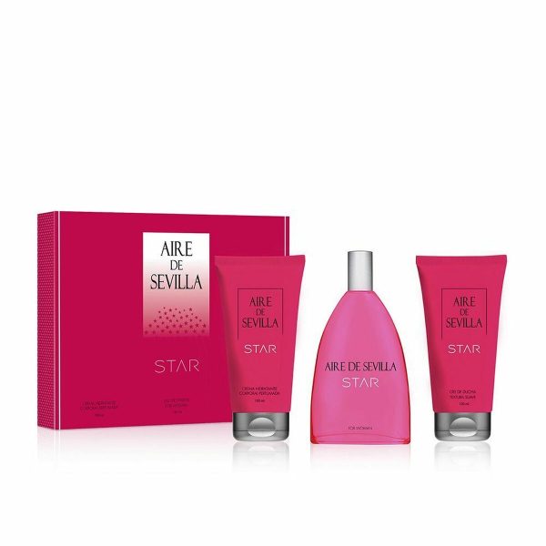 Women s Perfume Set Aire Sevilla Star 3 Pieces (3 pcs) Supply