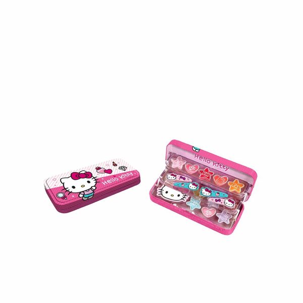 Children s Make-up Set Hello Kitty Hello Kitty Plumier Alumino Maquillaje 18 Pieces Discount