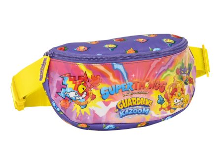 Belt Pouch SuperThings Guardians of Kazoom Yellow Purple 23 x 14 x 9 cm Online now