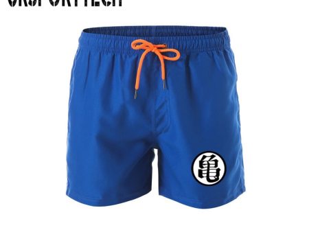 Dragon Ball Beach Shorts Men Bottoms Quick Dry Print Swimming Surfing Shorts Summer Draw String Elastic Waist Short Men Swimwear Online now