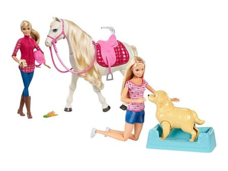 Barbie Pet Pals Gift Set Fashion