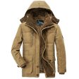 AFS JEEP Brand Thick Winter Parkas men Cotton Warm Jacket men Plus SIze 5XL 6XL 7XL Casual Multi-Pocket Parkas Hombre Invierno Sale