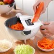 9 in 1 Mandoline Slicer Vegetable Slicer Potato Peeler Carrot Onion Grater with Strainer Kitchen Accessories Vegetable Cutter For Sale