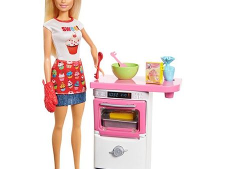 Barbie Bakery Chef Doll and Playset For Cheap