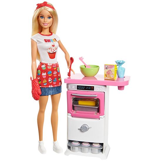 Barbie Bakery Chef Doll and Playset For Cheap