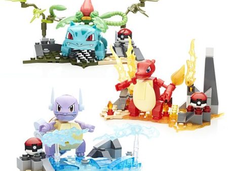 Mega Construx Pokemon Buildable Figures and Environments Gift Set Fashion