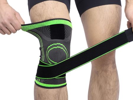 AOLIKES 1PCS 2020 Knee Support Professional Protective Sports Knee Pad Breathable Bandage Knee Brace Basketball Tennis Cycling For Cheap