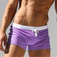 ALSOTO Summer Swimwear Men Breathable Men s Swimsuits Trunks Boxer Briefs Sunga SwimSuits Maillot De Bain Beach Shorts 2020 New Online now