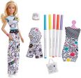 Barbie Crayola Color-In Fashion Doll and Fashions Hot on Sale