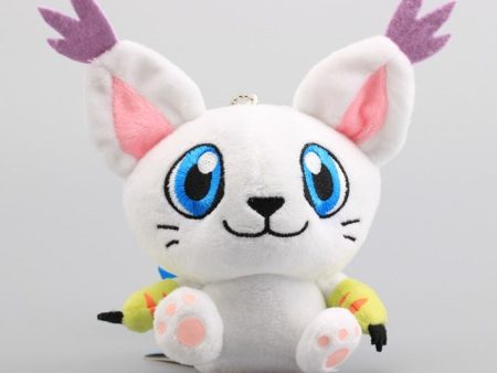 4 10cm Digimon Tailmon Plush Toy Fashion